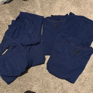 Sketchers scrub lot-Navy